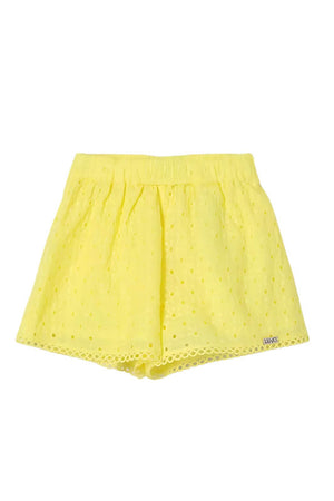 Pantalones cortos perforados para niña Liu Jo