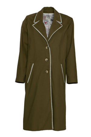 Dixie Women's Coat with Lapel Collar
