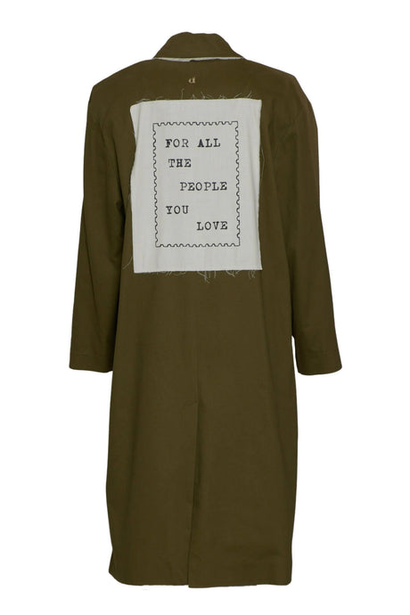 Dixie Women's Coat with Lapel Collar