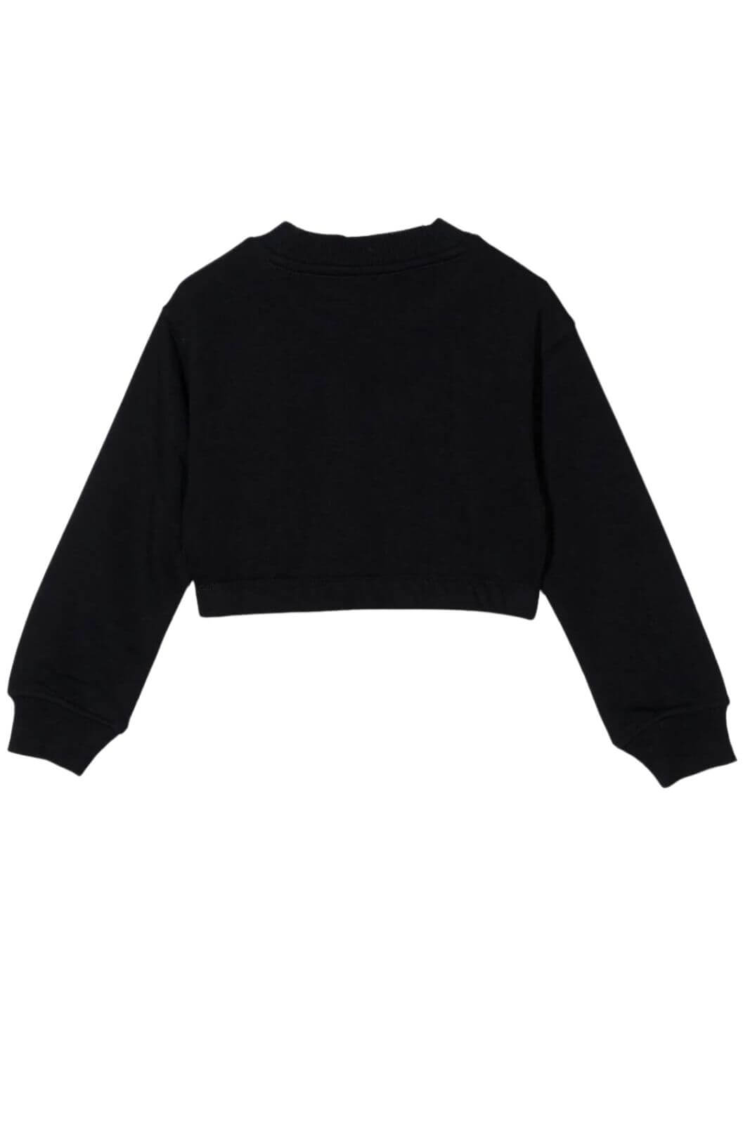 Tommy Hilfiger Felpa Bambina crop con monogramma