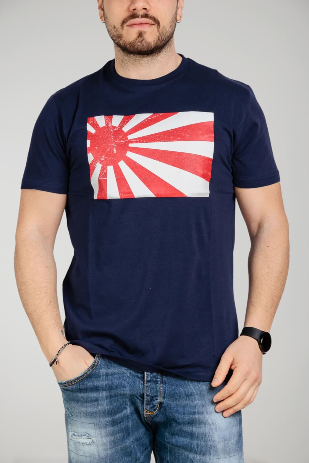 Kejo Men's T-Shirt JAPAN SUN