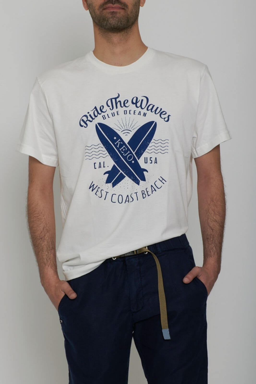 Kejo “Ride The Waves” Men's T-Shirt