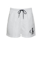 Calvin Klein Men's Swimsuit with CK Logo Print