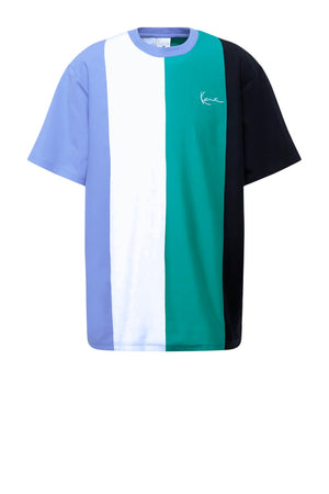 Karl Kani Men's T-Shirt CHEST SIGNATURE OS STRIPED TEE