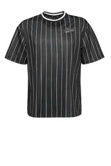 Karl Kani Men's T-Shirt CHEST VARSITY PINSTRIPE MESH TEE