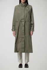 K Way Impermeabile Donna Barbrein Cotton 3 Layers AF