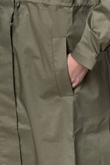 K Way Impermeabile Donna Barbrein Cotton 3 Layers AF