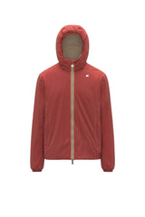 K-Way Giacca Uomo Jack ST Warm Double reversibile / Rosso-Beige