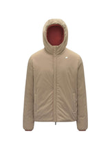 K-Way Giacca Uomo Jack ST Warm Double reversibile / Rosso-Beige