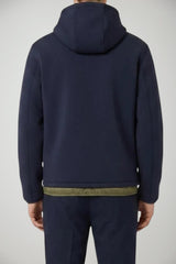 K-Way Felpa Uomo Jack Spacer Double reversibile / Navy-Army