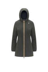K-Way Giacca Donna Denise ST Warm Double reversibile / Oliva-Verde Scuro