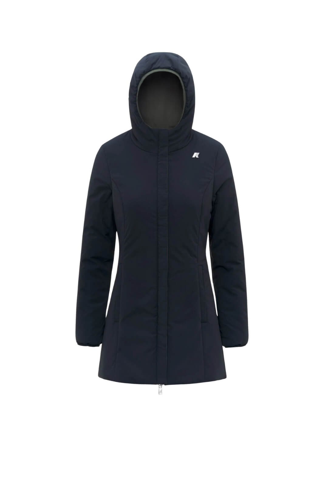 K-Way Giacca Donna Denise ST Warm Double reversibile / Navy-Verde Scuro