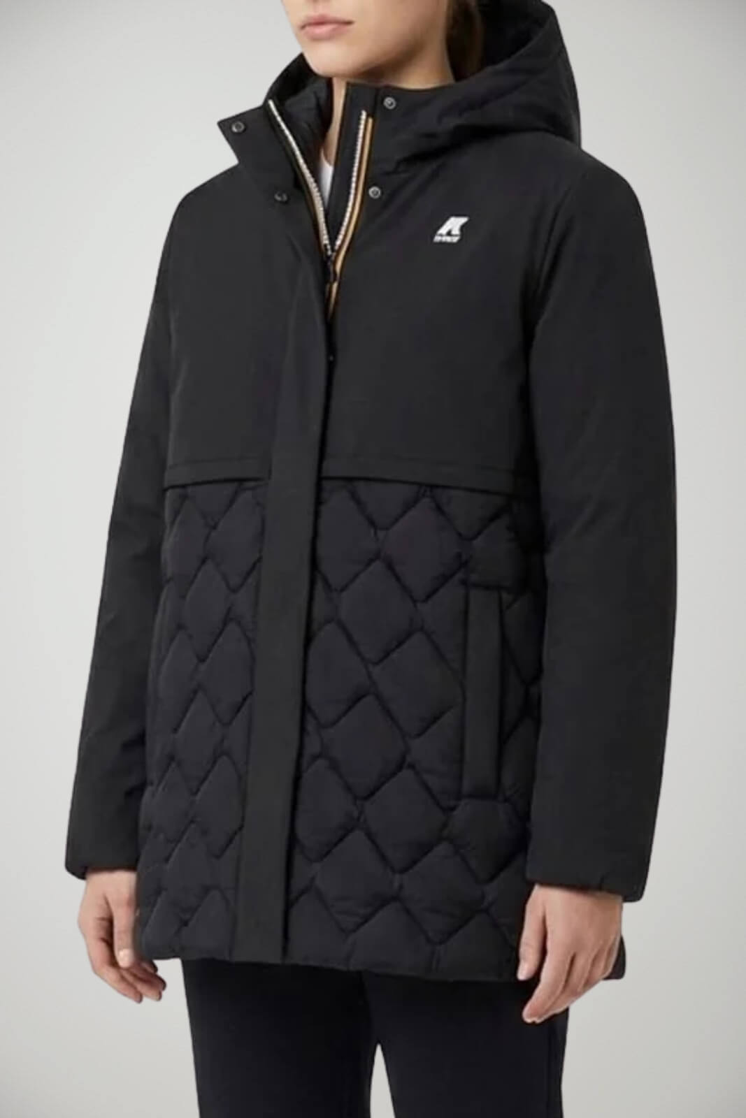 K-Way Giacca Donna Siphane Hybrid Warm Shell / Nero