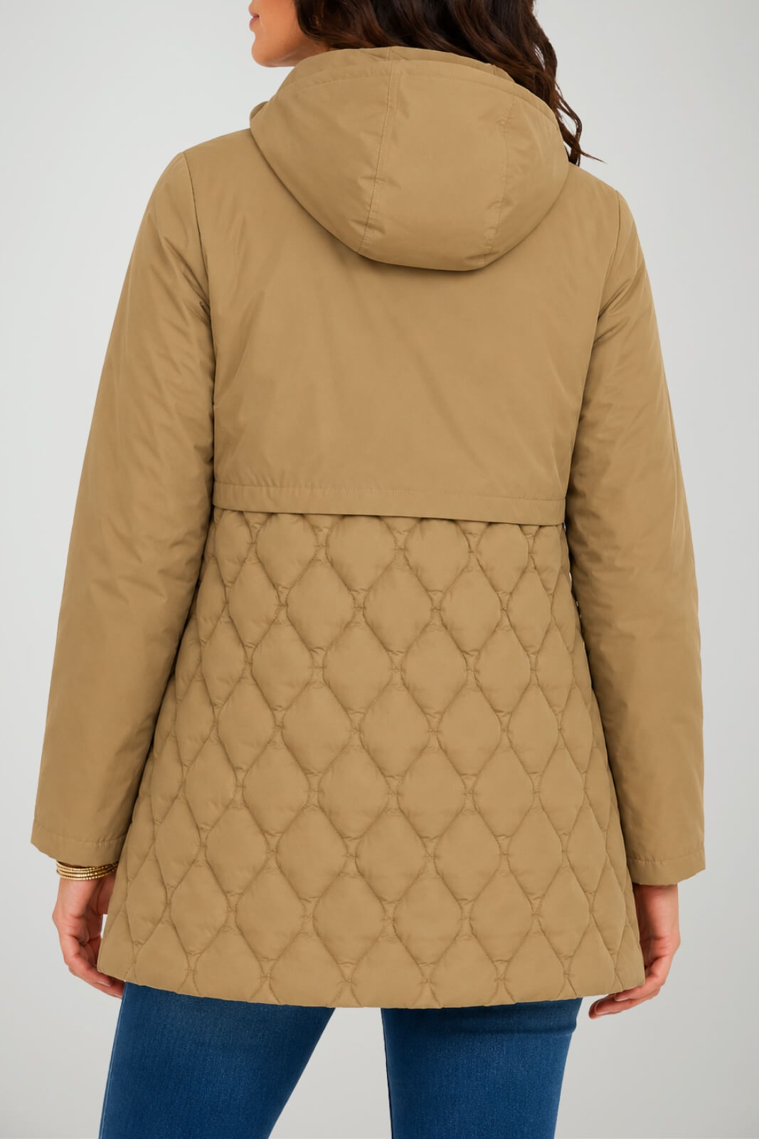 K-Way Giacca Donna Siphane Hybrid Warm Shell / Beige