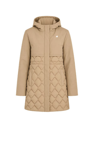 K-Way Giacca Donna Siphelle Hybrid Warm Shell / Beige Khaki