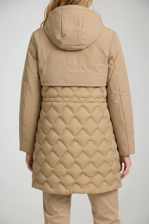 K-Way Giacca Donna Siphelle Hybrid Warm Shell / Beige Khaki