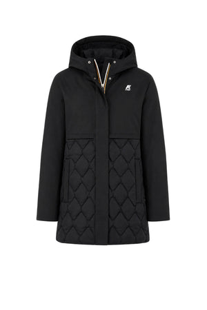 K-Way Giacca Donna Siphelle Hybrid Warm Shell / Nero