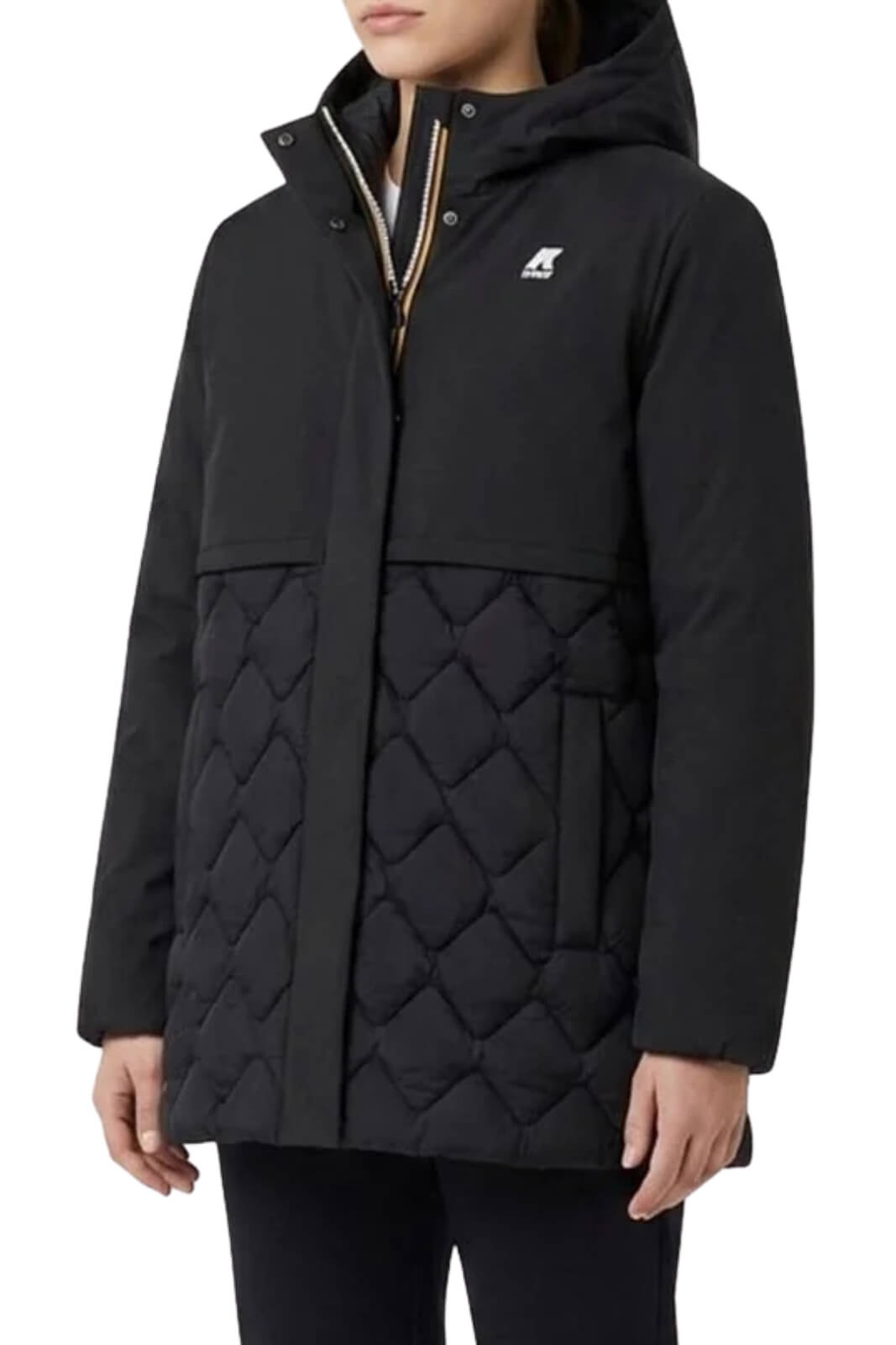 K-Way Giacca Donna Siphelle Hybrid Warm Shell / Nero