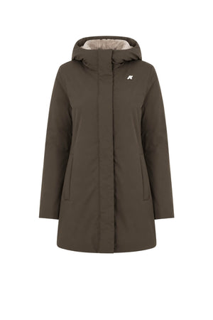 K-Way Giacca Donna Sophie Twill Soft Beaver