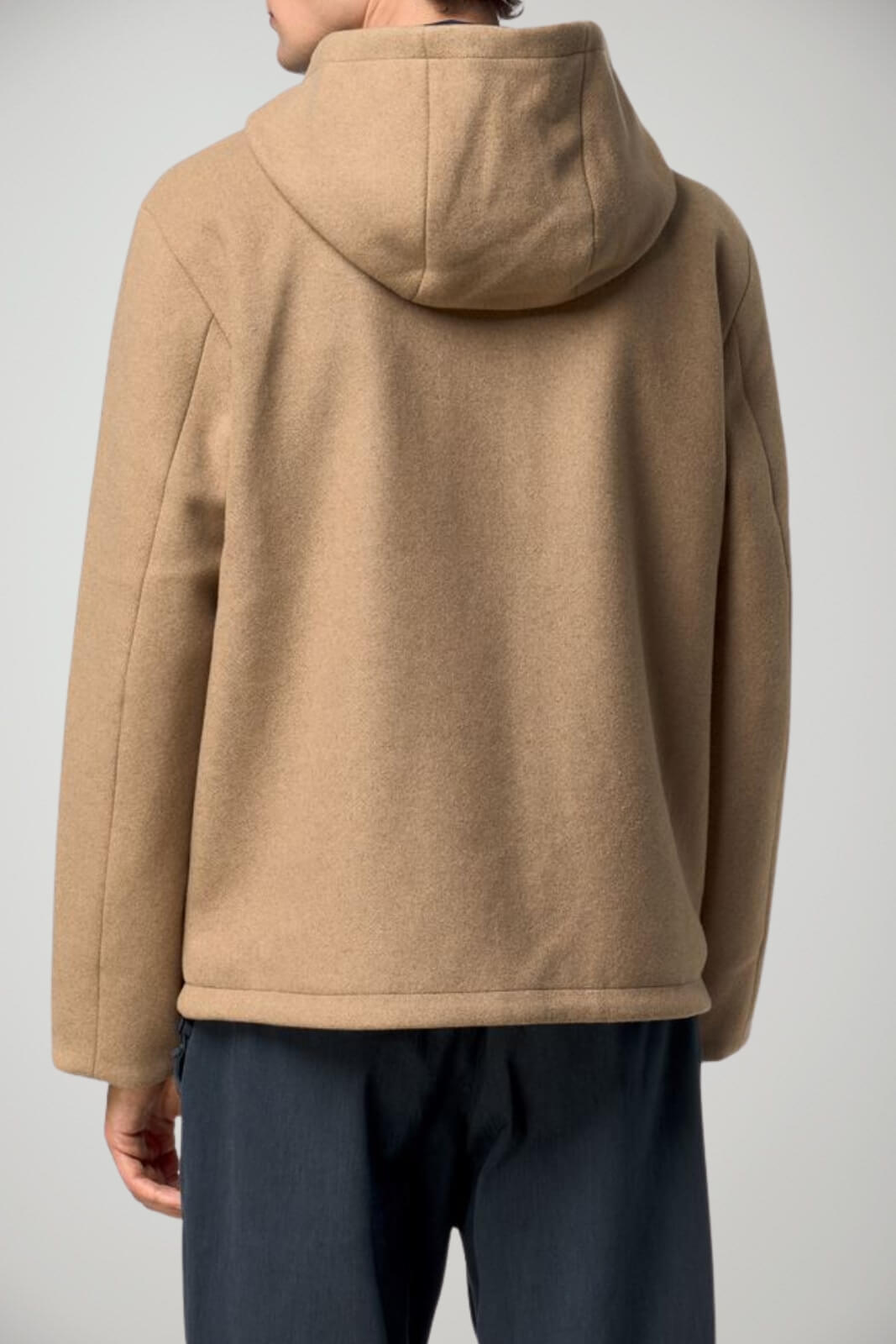 K-Way Giacca Uomo Claudel Wool Bonded reversibile