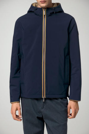 K-Way Giacca Uomo Claudel Wool Bonded reversibile