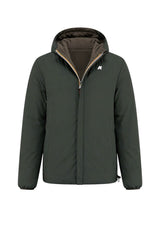 K-Way Giacca Uomo Jack ST Warm Double reversibile / Oliva-Verde Scuro