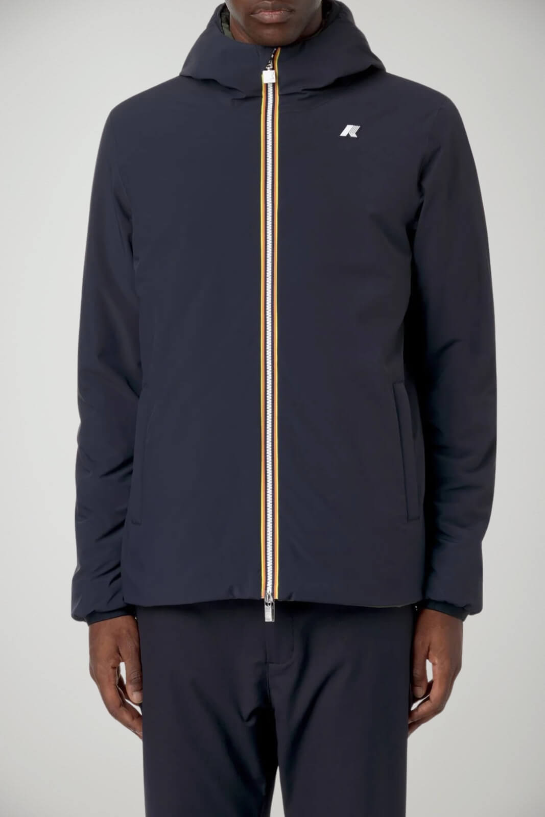 K-Way Giacca Uomo Jack ST Warm Double reversibile / Navy-Army
