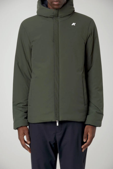 K-Way Giacca Uomo Jack ST Warm Double reversibile / Navy-Army
