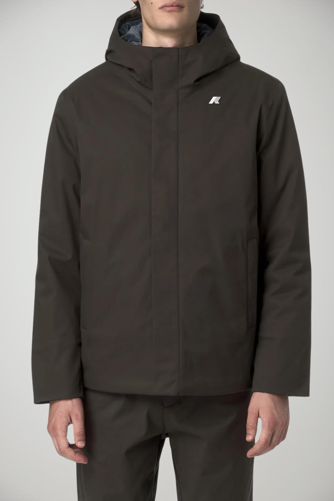 K-Way Giacca Uomo Jacko Twill Marmotta Regular Fit