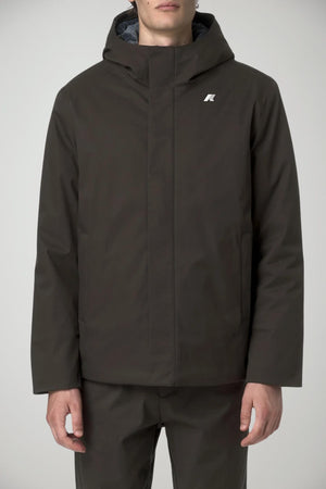 K-Way Giacca Uomo Jacko Twill Marmotta Regular Fit