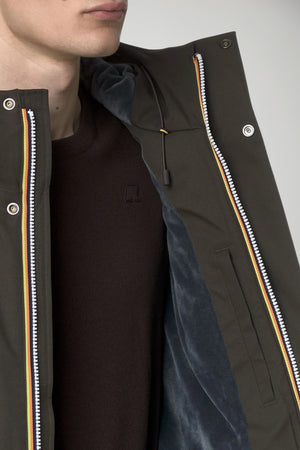 K-Way Giacca Uomo Jacko Twill Marmotta Regular Fit