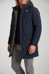 K-Way Giacca Uomo Jacob ST Warm Double reversibile / Army-Navy