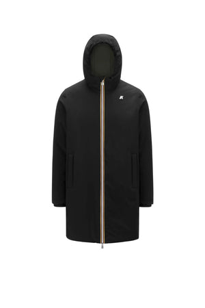 K-Way Giacca Uomo Jacob ST Warm Double reversibile / Nero-Army