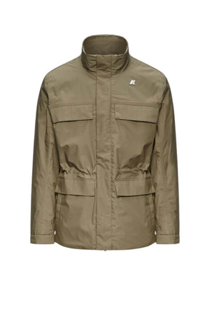 K-Way Giacca Uomo Manuene Warm Micro Canvas