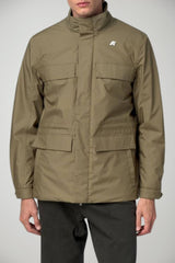 K-Way Giacca Uomo Manuene Warm Micro Canvas