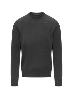 K-Way Maglia Uomo Sebastien Merino / Grigio Melange