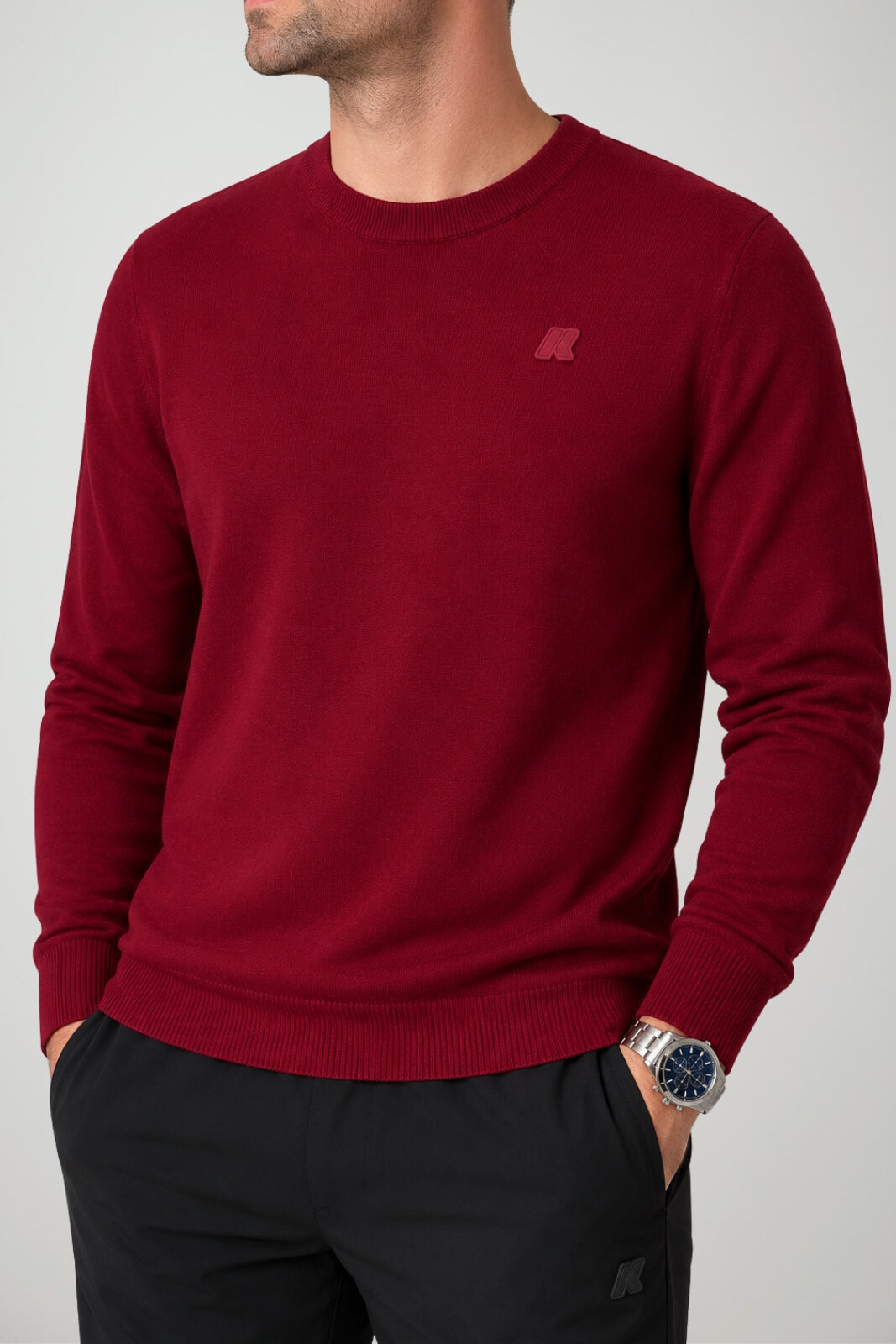 K-Way Maglia Uomo Sebastien Merino / Rosso