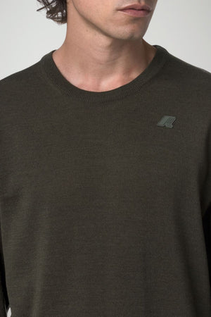 K-Way Maglia Uomo Sebastien Merino / Verde Scuro