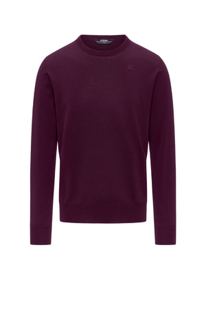 K-Way Maglia Uomo Sebastien Merino / Violet Wine