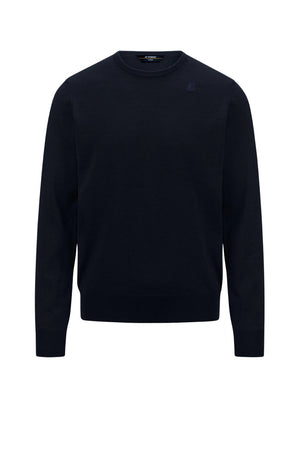 K-Way Maglia Uomo Sebastien Merino con logo in silicone