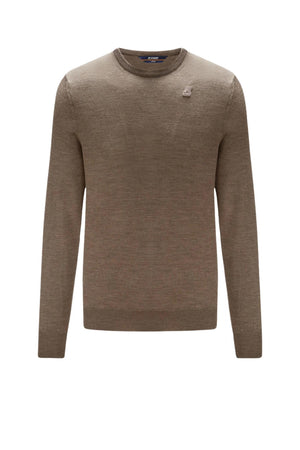 K-Way Maglia Uomo Sebastien Merino con logo in silicone