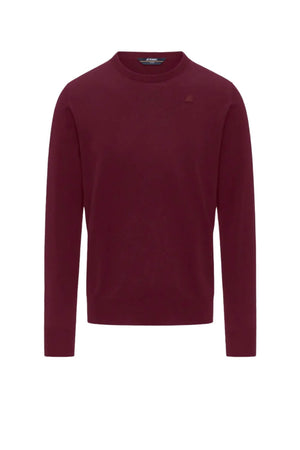 K-Way Maglia Uomo Sebastien Merino con logo in silicone