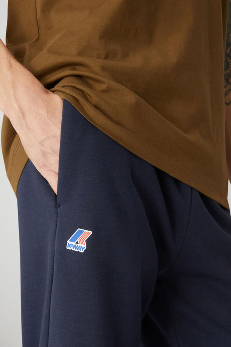 K-Way Pantaloni Uomo Bishop in felpa