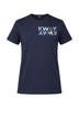 K-Way T-shirt Uomo ODOM SLIM JERSEY KWAY LETTERING
