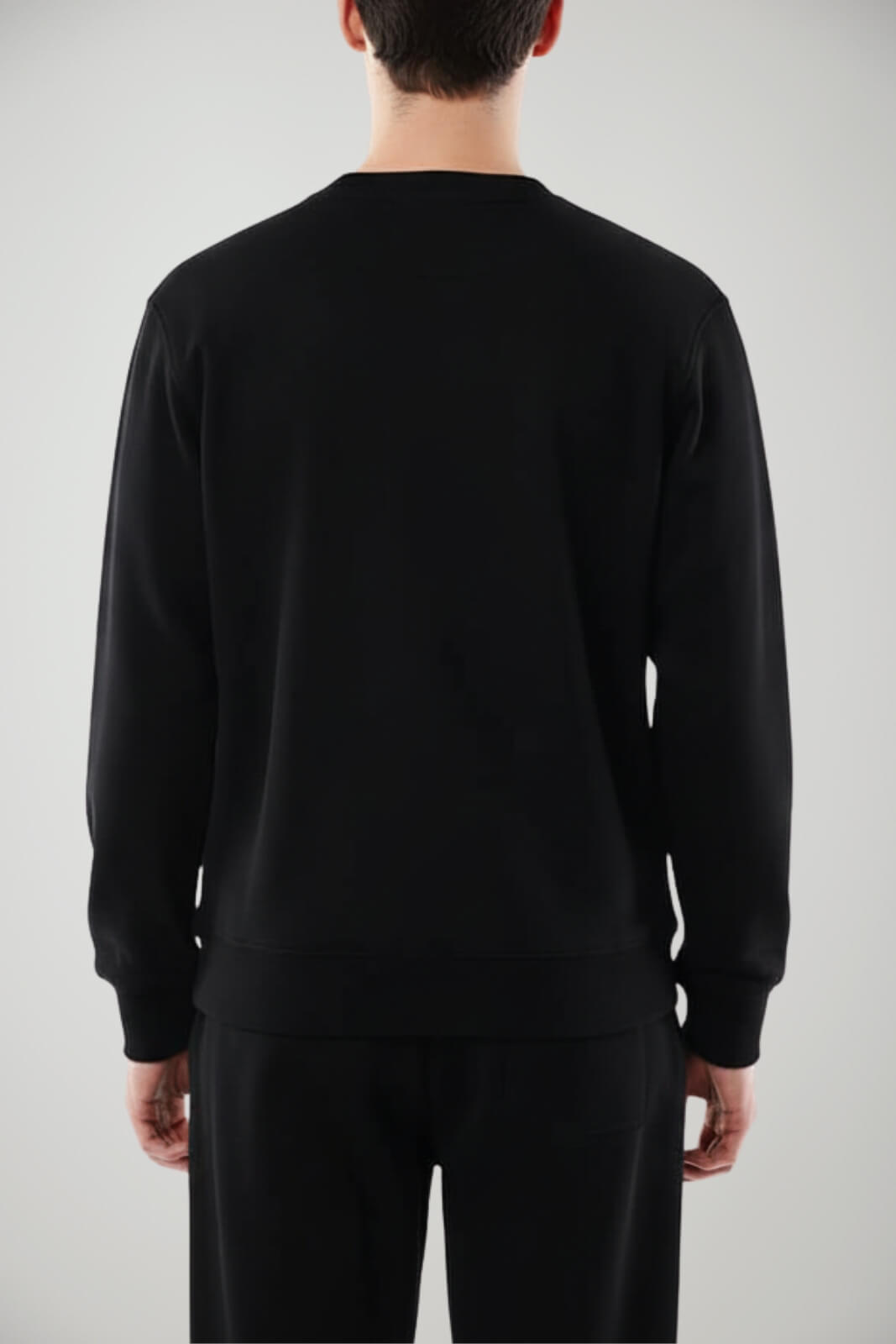 Felpa da uomo K-Way a girocollo con logo