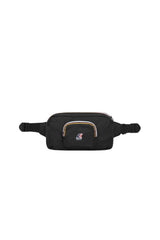 Marsupio K-Way in tessuto idrorepellente con moschettone