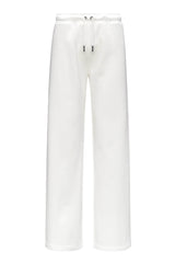 Pantaloni in felpa da donna K-Way con coulisse e logo