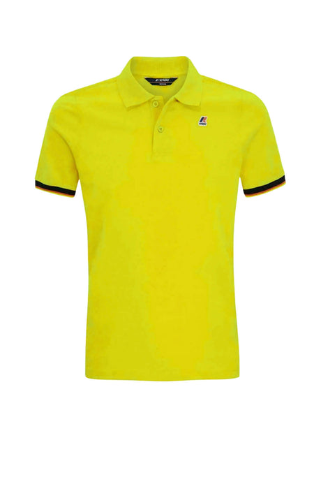 Polo da uomo K-Way in piquet con logo