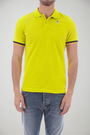 Polo da uomo K-Way in piquet con logo