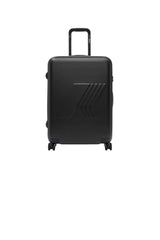 Trolley rigido K-Way con ruote a 360° e logo in rilievo